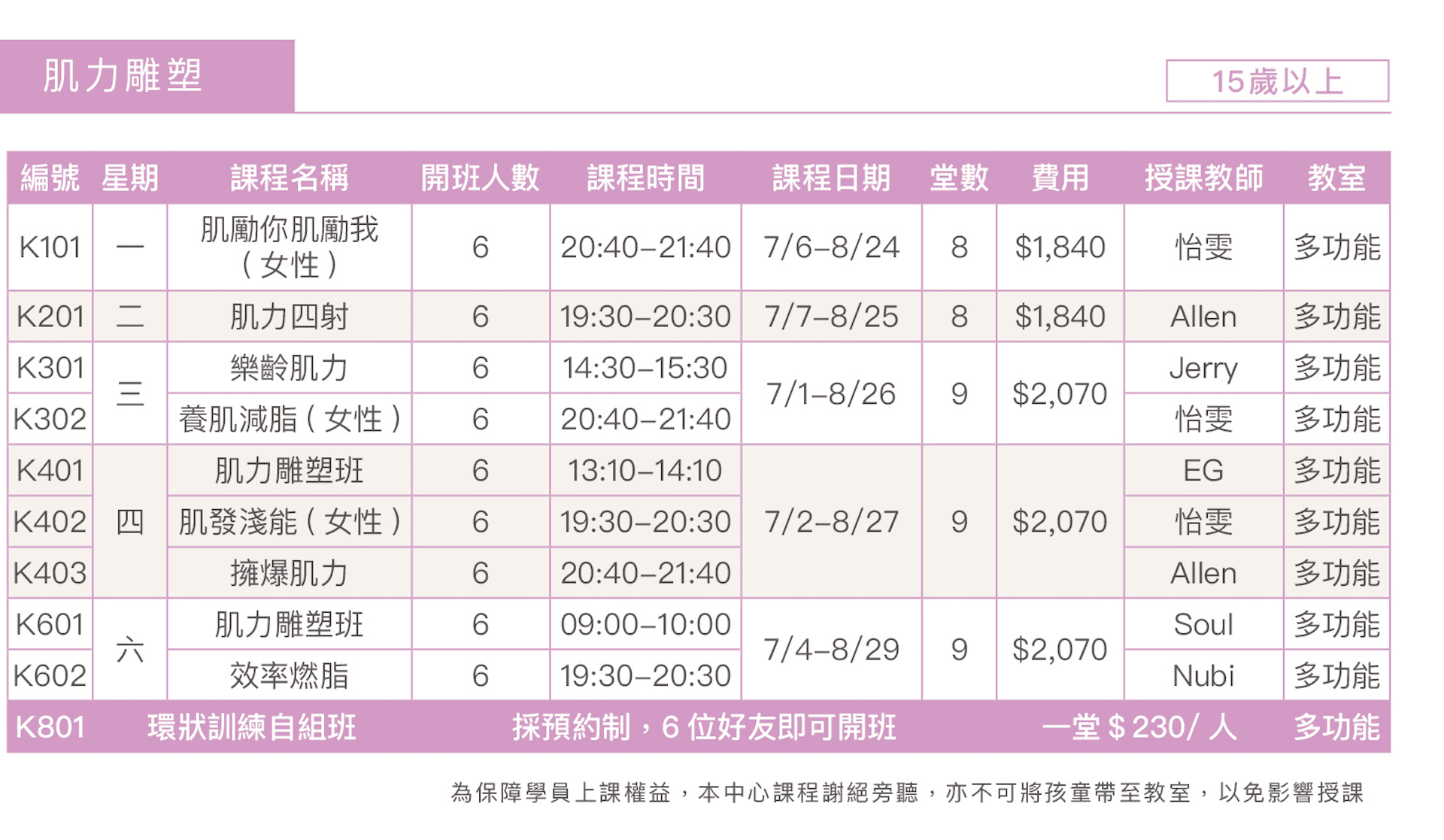 肌力雕塑